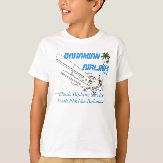 Bahamaian Airlink T-Shirt (Vorderseite)