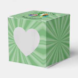 Bahamaisch-Irisch-Amerikanische Flagge Shamrock Pe Geschenkschachtel