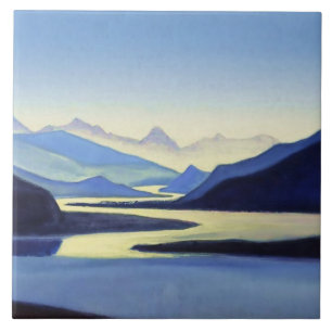 „Bahamaputra“ von Nicholas Roerich Fliese