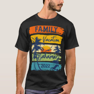 Bahamas 2022 Caribe Family Vacation Matching Group T-Shirt