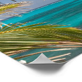 BAHAMAS, Abacos, Loyalist Cays, Man O'War Cay: Poster (Ecke)