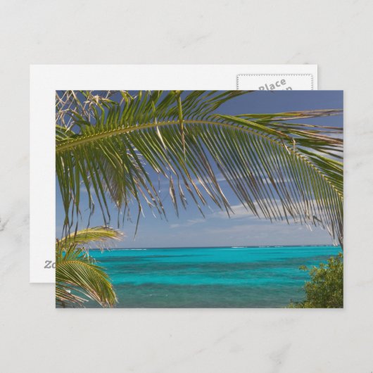 BAHAMAS, Abacos, Loyalist Cays, Man O'War Cay: Postkarte (Vorne/Hinten)