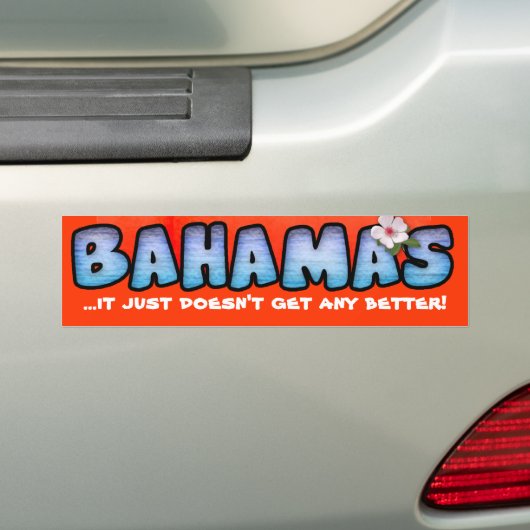 Bahamas Autoaufkleber (Auf Auto)