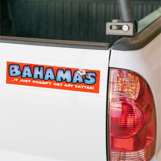 Bahamas Autoaufkleber (Auf Lkw)