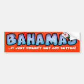 Bahamas Autoaufkleber (Vorne)