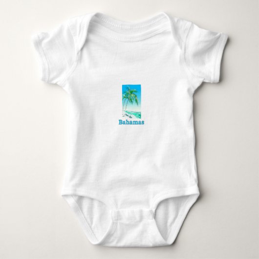 Bahamas Baby Strampler (Vorderseite)