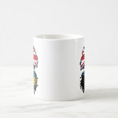 Bahamas Bahamian British UK Tree Roots Flag Kaffeetasse (Mittel)