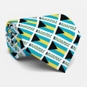 Bahamas Bahamian Flag gefixt Krawatte (Gerollt)