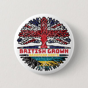 Bahamas Bahamian UK Vereinigtes Königreich British Button