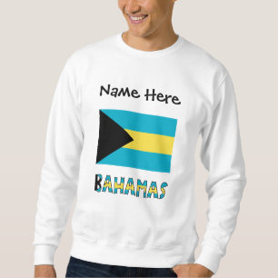 Bahamas bahamische Flagge Sweatshirt