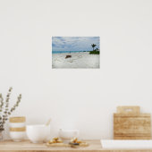 Bahamas Beach Fire Pit Poster (Küche)