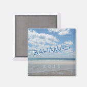 Bahamas Beach Souvenir Kühlschrankmagnet Change Ye (Vorderseite/Rückseite)