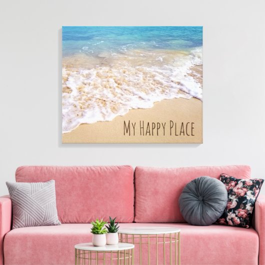 Bahamas Beach Surf Leinwanddruck (Insitu (Wohnzimmer))