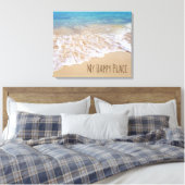 Bahamas Beach Surf Leinwanddruck (Insitu (Schlafzimmer))