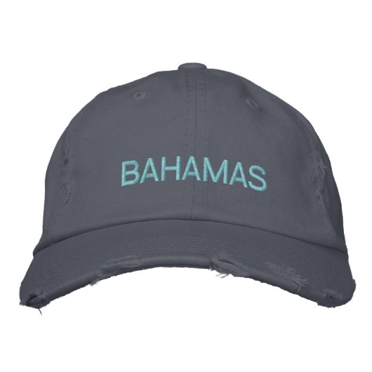 BAHAMAS BESTICKTE KAPPE (Vorderseite)