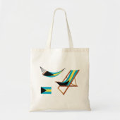 Bahamas Chairs Tote Bag Tragetasche (Vorne)