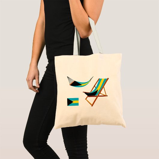 Bahamas Chairs Tote Bag Tragetasche
