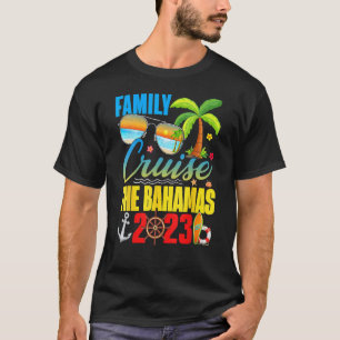 Bahamas Cruise 2023 Family Friends Group Urlaub T-Shirt