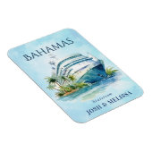 Bahamas Cruise Ship Stateroom Magnet (Rechte Seite)