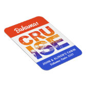 Bahamas Cruise Ship Stateroom Magnet (Rechte Seite)