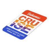 Bahamas Cruise Ship Stateroom Magnet (Linke Seite)