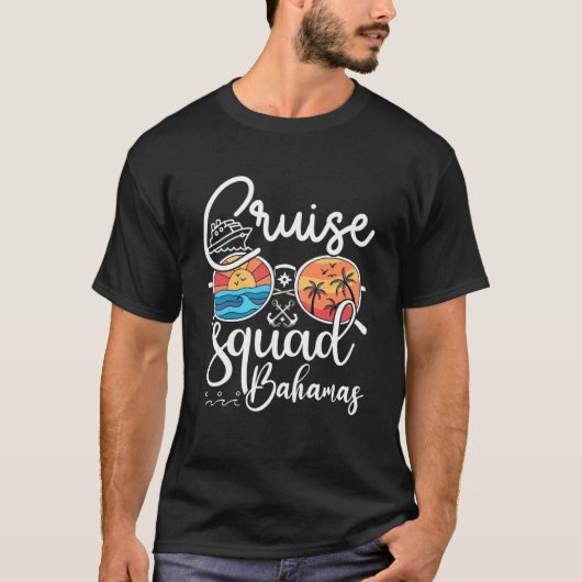Bahamas Cruise Squad 2023 Bahamas Holiday Family M T-Shirt (Vorderseite)