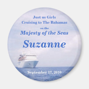 Bahamas Cruise Stateroom Door Marker Magnet