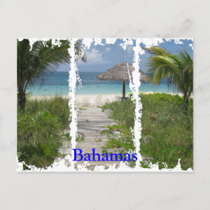 Bahamas Distressed 3 Postkarte