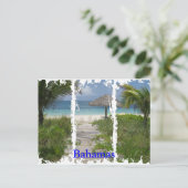Bahamas Distressed 3 Postkarte (Stehend Vorderseite)