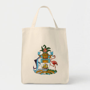 Bahamas-Emblem Tragetasche