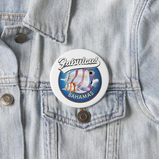 Bahamas fabelhaftes Logo Button (Beispiel)