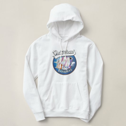 Bahamas fabelhaftes Logo Hoodie (Design vorne)