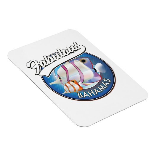 Bahamas fabelhaftes Logo Magnet (Rechte Seite)