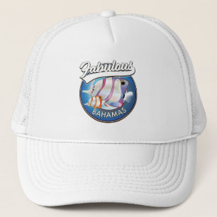 Bahamas fabelhaftes Logo Truckerkappe