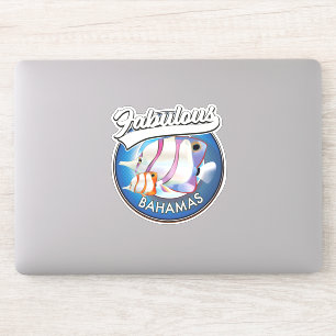 Bahamas fantastisches Logo Aufkleber