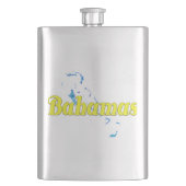Bahamas Flachmann (Vorderseite)