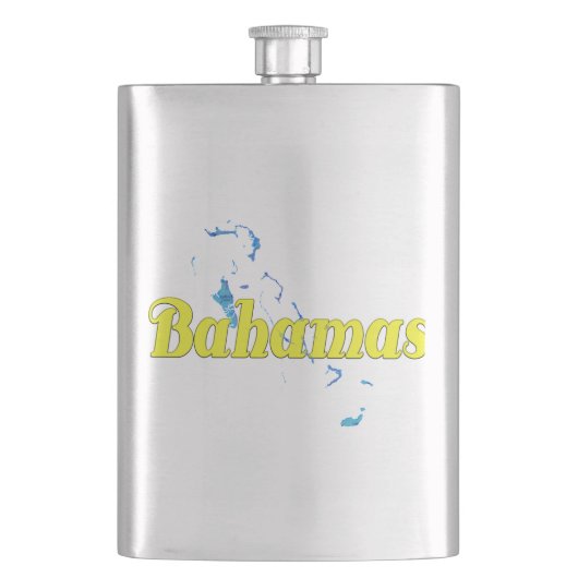 Bahamas Flachmann (Vorderseite)