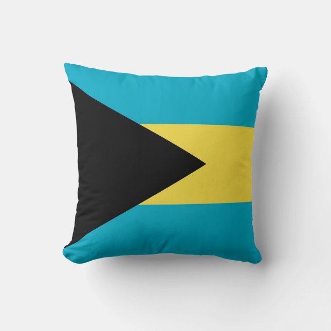 Bahamas Flag American MoJo Pillow Kissen (Vorderseite)
