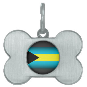 Bahamas Flag Dark Edge Tiermarke