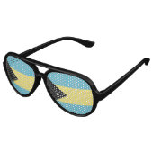 Bahamas-Flag-Emblem Partybrille (Schrägansicht)