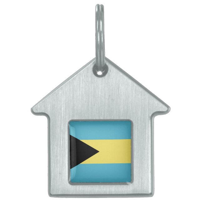 Bahamas-Flag-Emblem Tiermarke (Vorderseite)