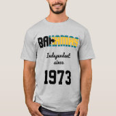 Bahamas Flag Independence Celebration T-Shirt (Vorderseite)