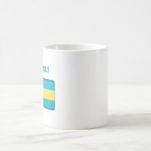 Bahamas Flag Kaffee-Tasse Kaffeetasse (Mittel)