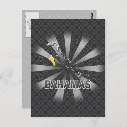 Bahamas Flag Karte 2.0 (Vorne/Hinten)
