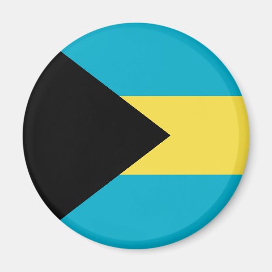 Bahamas Flag Magnet (Vorne)