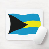 Bahamas Flag Mousepad (Mit Mouse)