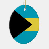Bahamas Flag Ornament (Rechts)
