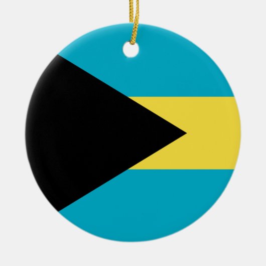Bahamas Flag Ornament (Vorne)