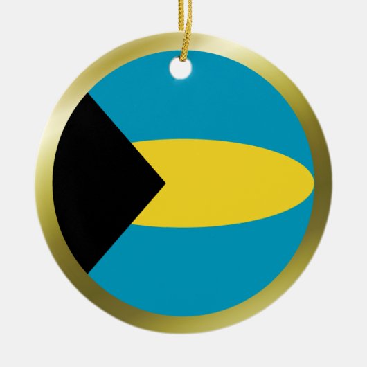 Bahamas Flag Ornament (Vorne)
