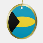 Bahamas Flag Ornament (Links)